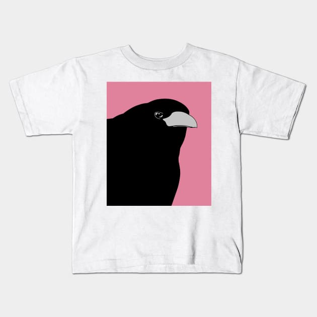 THE OLD CROW Kids T-Shirt by JeanGregoryEvans1